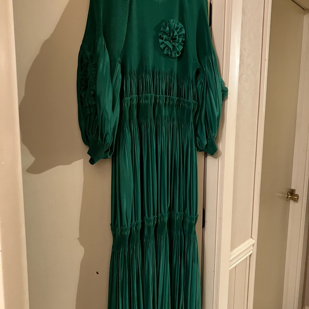 Elegant Green Women's Dress